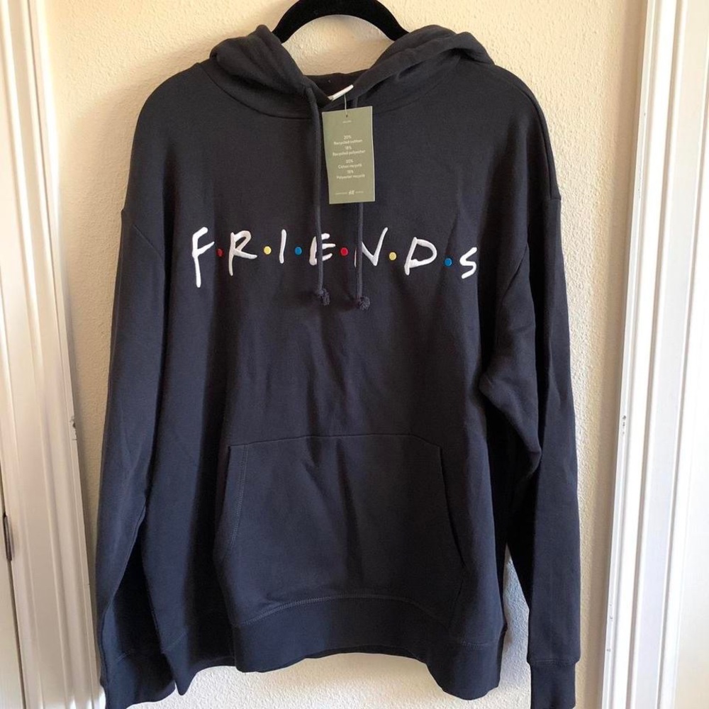 Friends sitcom TV Show Dark Gray Hoodie